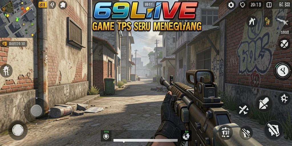 Tampilan gameplay yang seru dan menegangkan dalam 69LIVE.