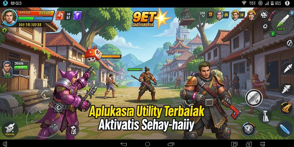 Tampilan interface 9ET yang modern dan fungsional.