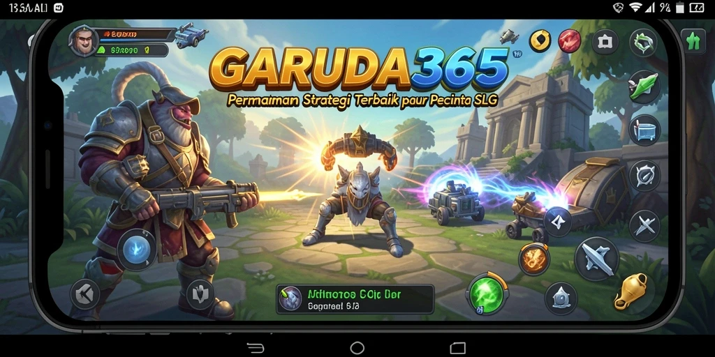 Tangkapan layar permainan GARUDA365 menampilkan aksi strategis yang mendebarkan.