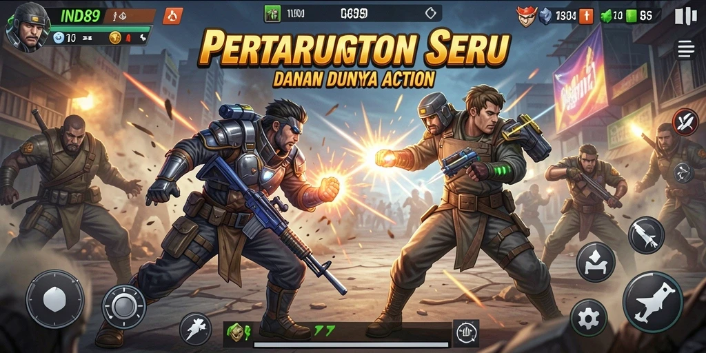 Screenshot IND89 menampilkan gameplay Action yang mendebarkan.