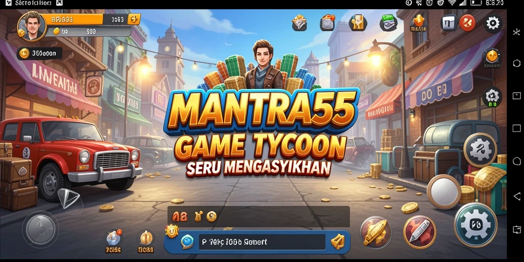 Tampilan menarik gameplay Tycoon di MANTRA55.