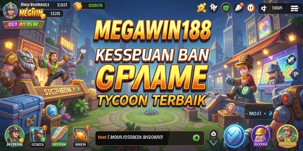 Tangkapan layar gameplay MEGAWIN188 yang penuh strategi dan tantangan bisnis.