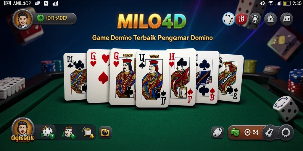 Tampilan gameplay yang menarik dan seru dari MILO4D.